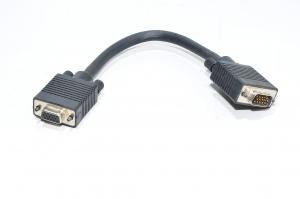 VGA jatkokaapeli DE-15F - DE-15M liittimet 150mm